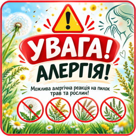 Сезонна алергія (поліноз)
