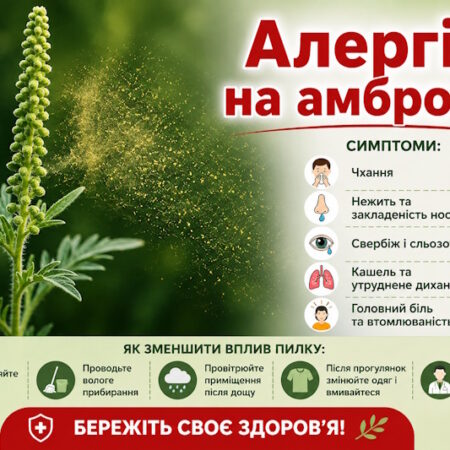 Алергія на амброзію: невидимий ворог кінця літа